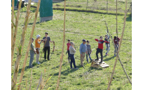Les archers Pélissannais s'initie au Parcours